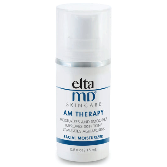 EltaMD AM Therapy moisturizes while it smoothes skin texture and evens skin color and tone.