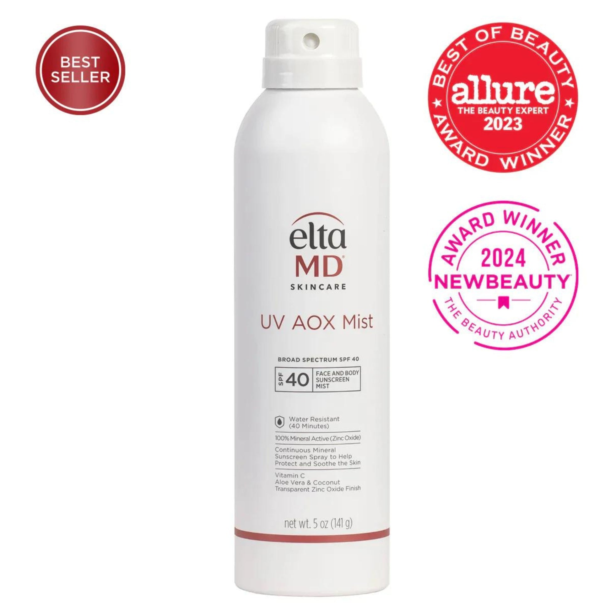 Enjoy a reimagined sunscreen spray experience with EltaMD UV AOX Mist Broad-Spectrum SPF 40