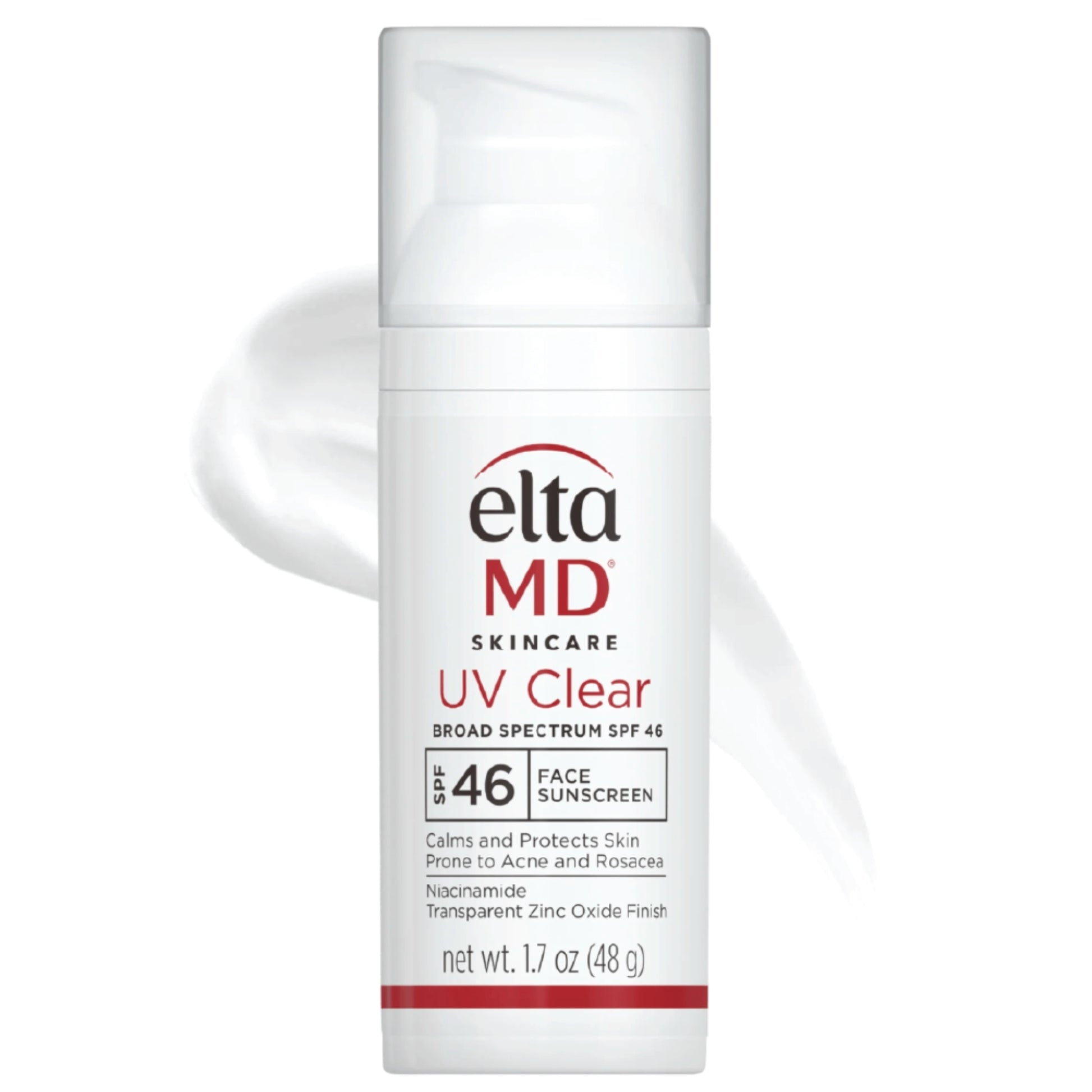 EltaMD UV Clear Broad Spectrum SPF 46 is formulated with high-purity niacinamide